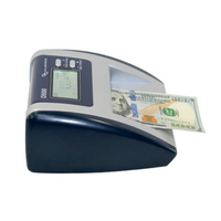 AccuBANKER D500 Automatic Counterfeit Bill and Value Detector (Left Side)