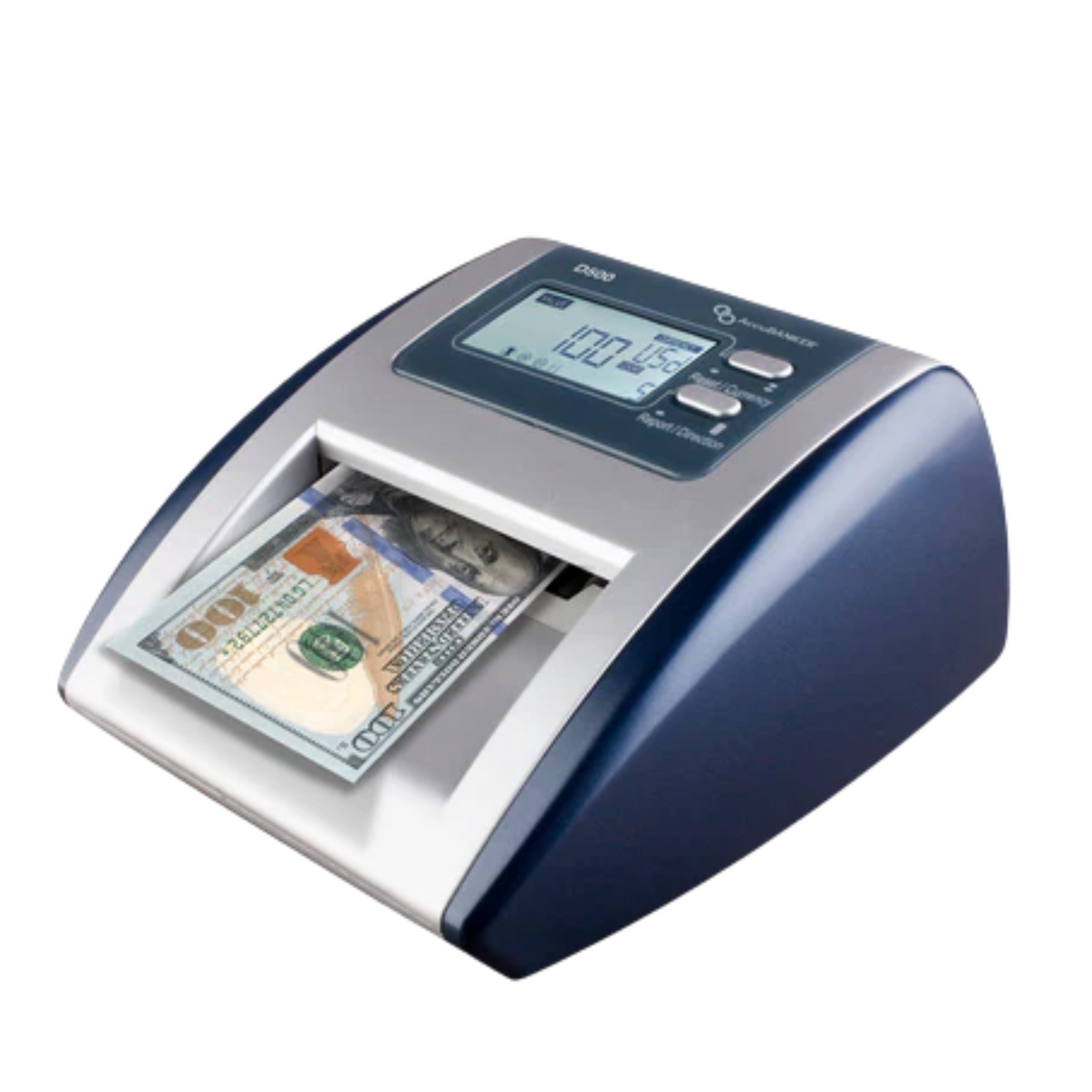 AccuBANKER D500 Automatic Counterfeit Bill and Value Detector