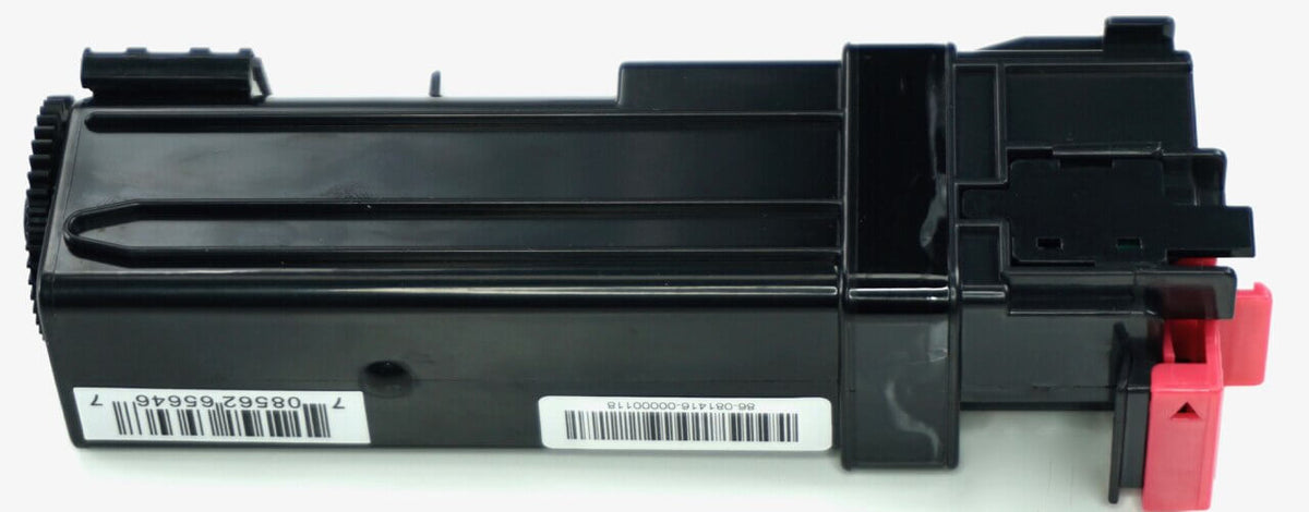 This is the second side view of the Dell 8WNV5 magenta replacement laserjet toner cartridge by NXT Premium toner
