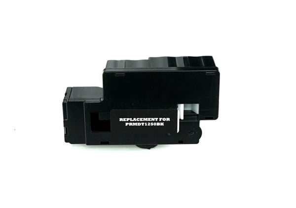 This is the front view of the Dell C1760NW black replacement inkjet cartridge by NXT Premium toner