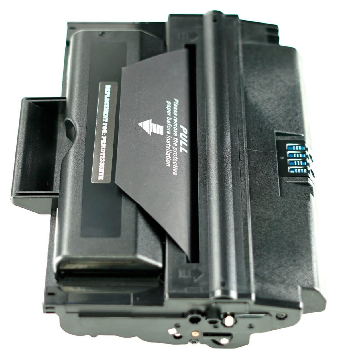 This is the second side view of the Dell HX756 replacement laserjet toner cartridge by NXT Premium toner