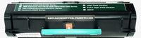 This is the front view of the Dell M797K black replacement laserjet toner cartridge by NXT Premium toner