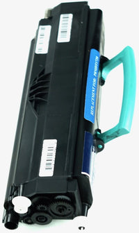 This is the left side view of the Dell MW558 black replacement laserjet toner cartridge by NXT Premium toner