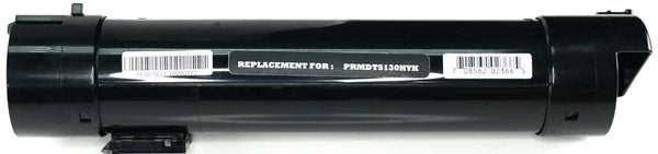 This is the front view of the Dell N848N black replacement laserjet toner cartridge by NXT Premium toner
