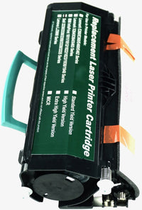 This is the left side view of the Dell NF555 black replacement laserjet toner cartridge by NXT Premium toner