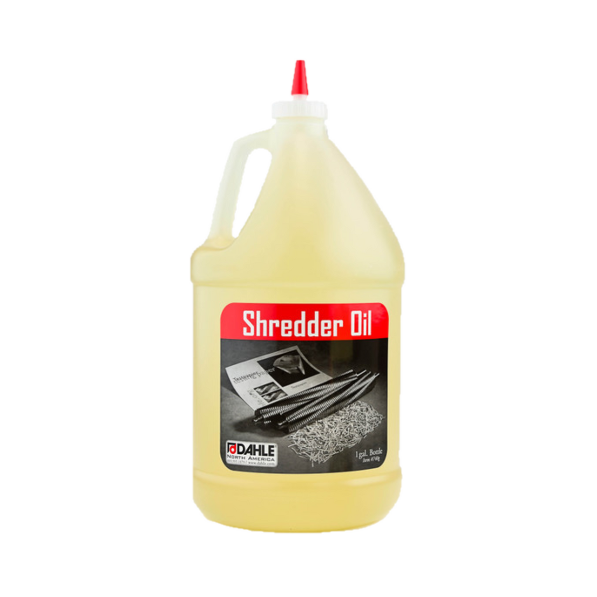 Dahle 20722 Shredder Oil, (4) 1 Gallon Bottles