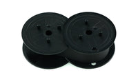 Front view of GRC E201 black TWO-SPOOL UNIVERSAL PRINTING CALCULATOR RIBBONS (C-WIND)