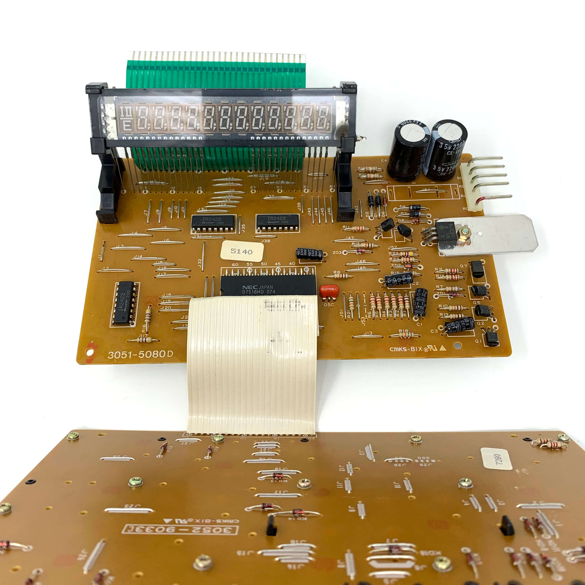 Monroe 4130 Printing Calculator Replacement Keyboard and Logic Board Display Assembly