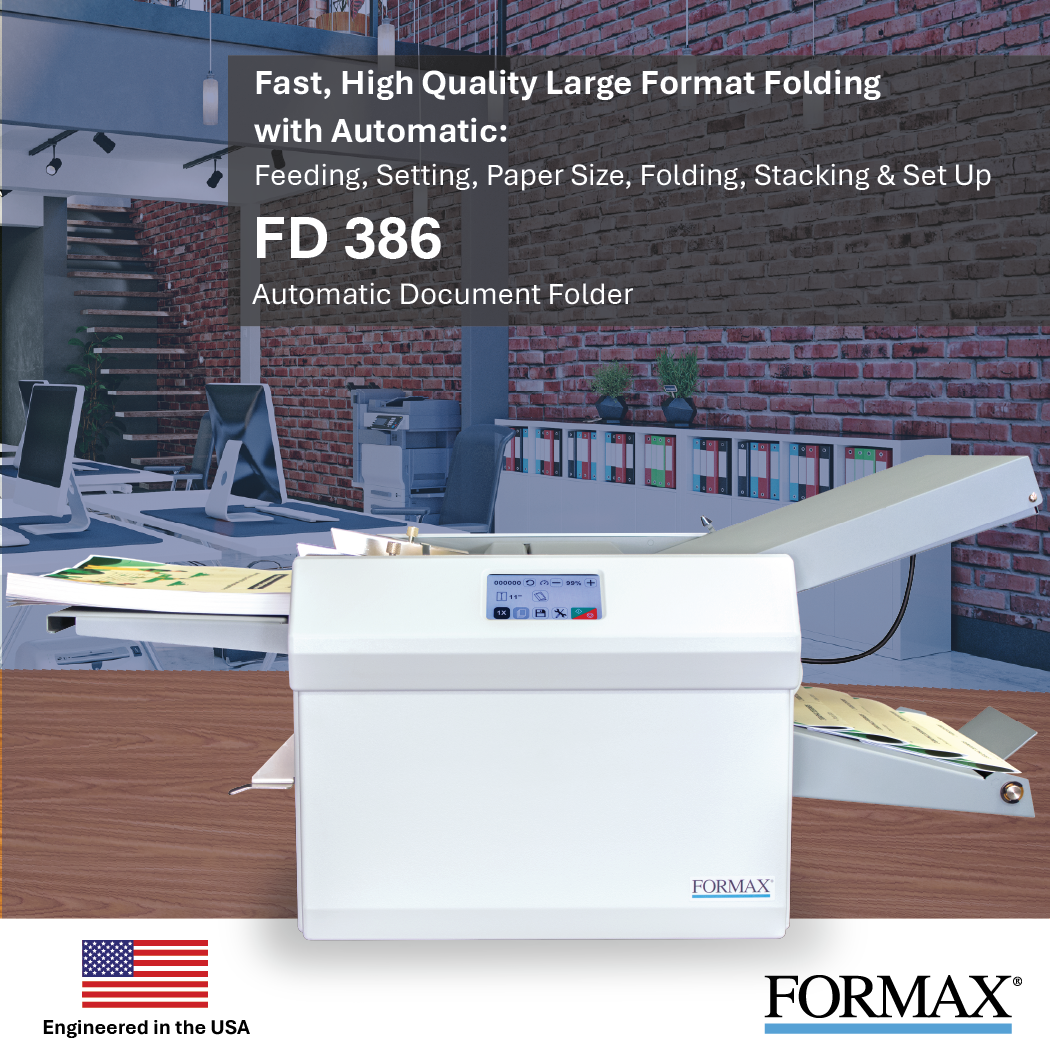 FD 386 Automatic Touchscreen Document Folder
