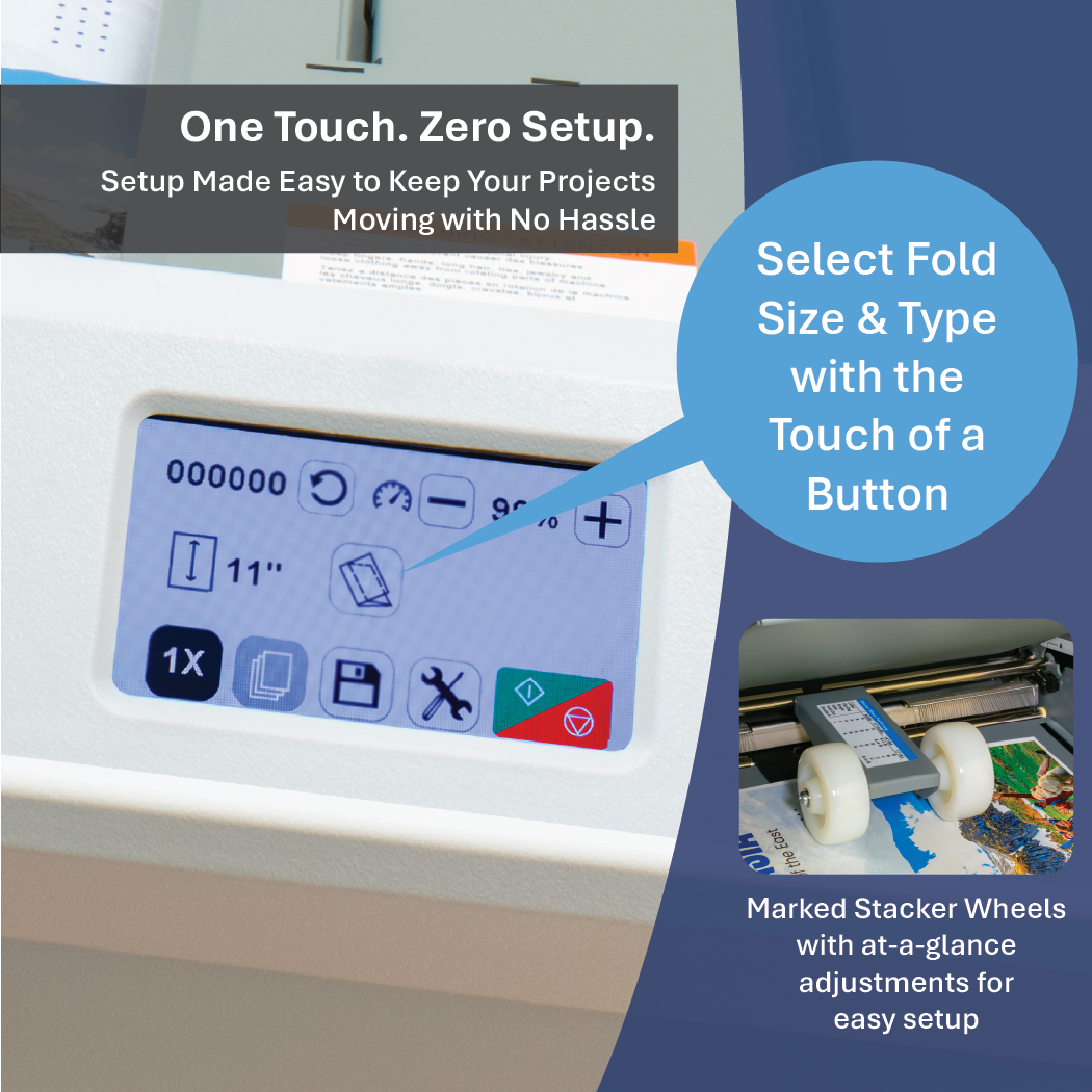FD 386 Automatic Touchscreen Document Folder