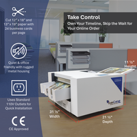 Formax FlashCard Business Card Cutter