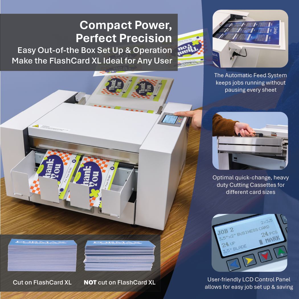 Formax FlashCard Business Card Cutter