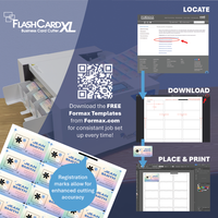 Formax FlashCard Business Card Cutter