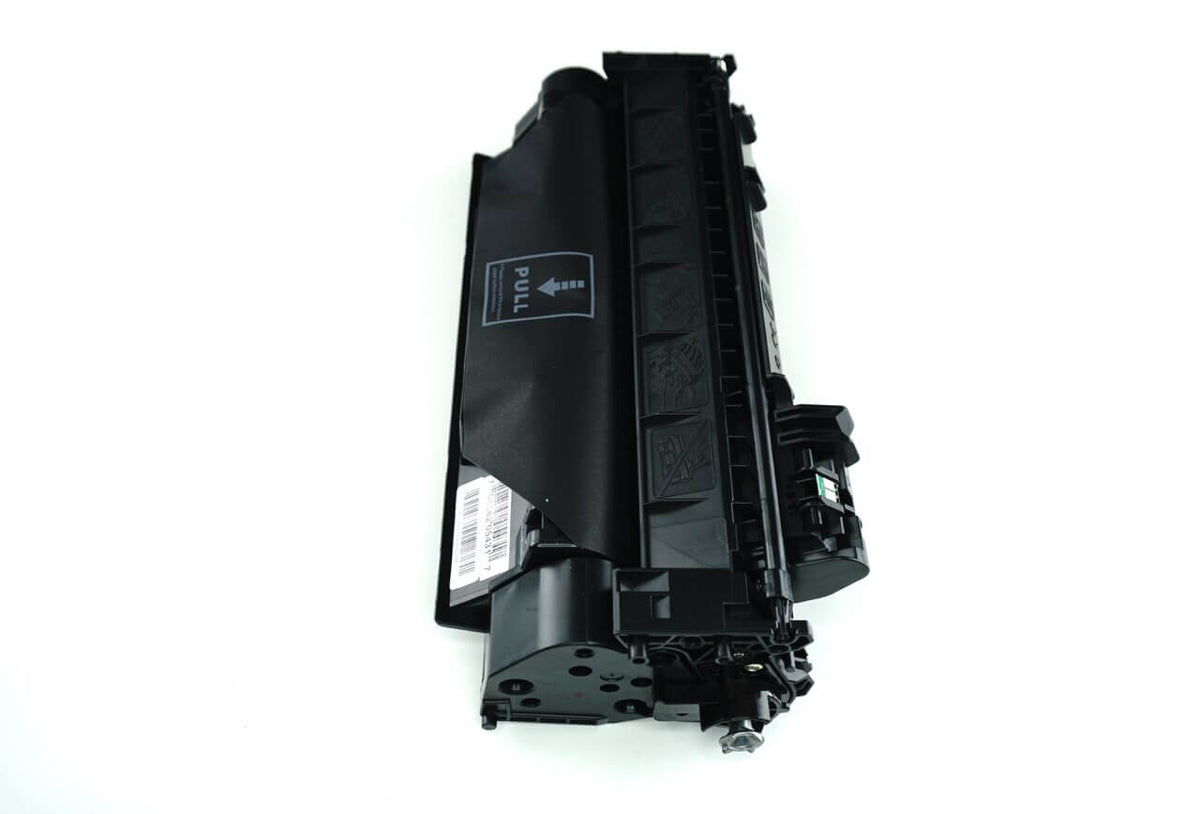 This is the side view of the HP 05A replacement laserjet toner cartridge by NXT Premium toner