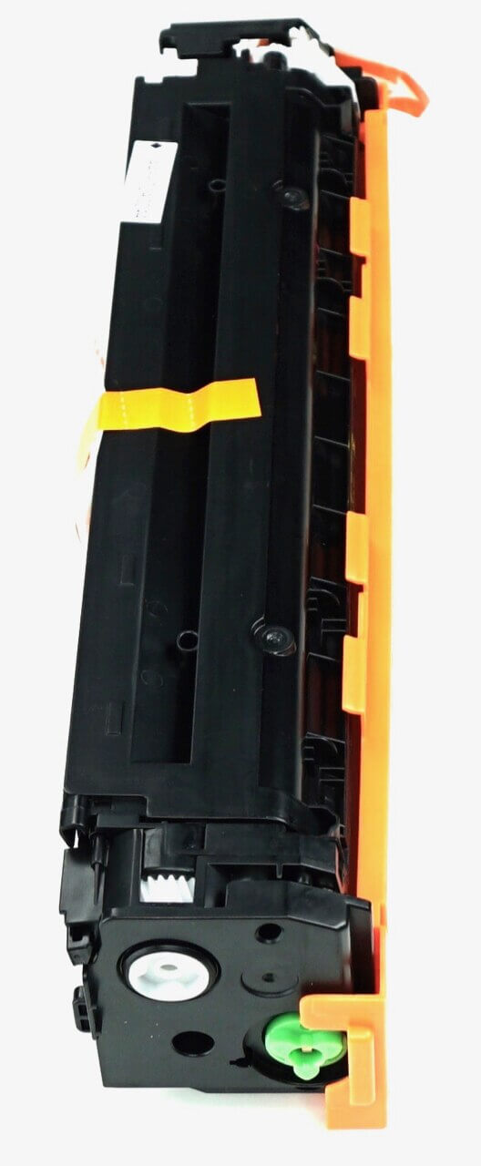 This is the second side view of the Hewlett Packard 131A magenta replacement laserjet toner cartridge by NXT Premium toner