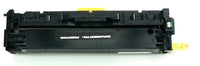 This is the back view of the Hewlett Packard 312A black replacement laserjet toner cartridge by NXT Premium toner