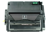This is the front view of the Hewlett Packard 38A replacement laserjet toner cartridge by NXT Premium toner