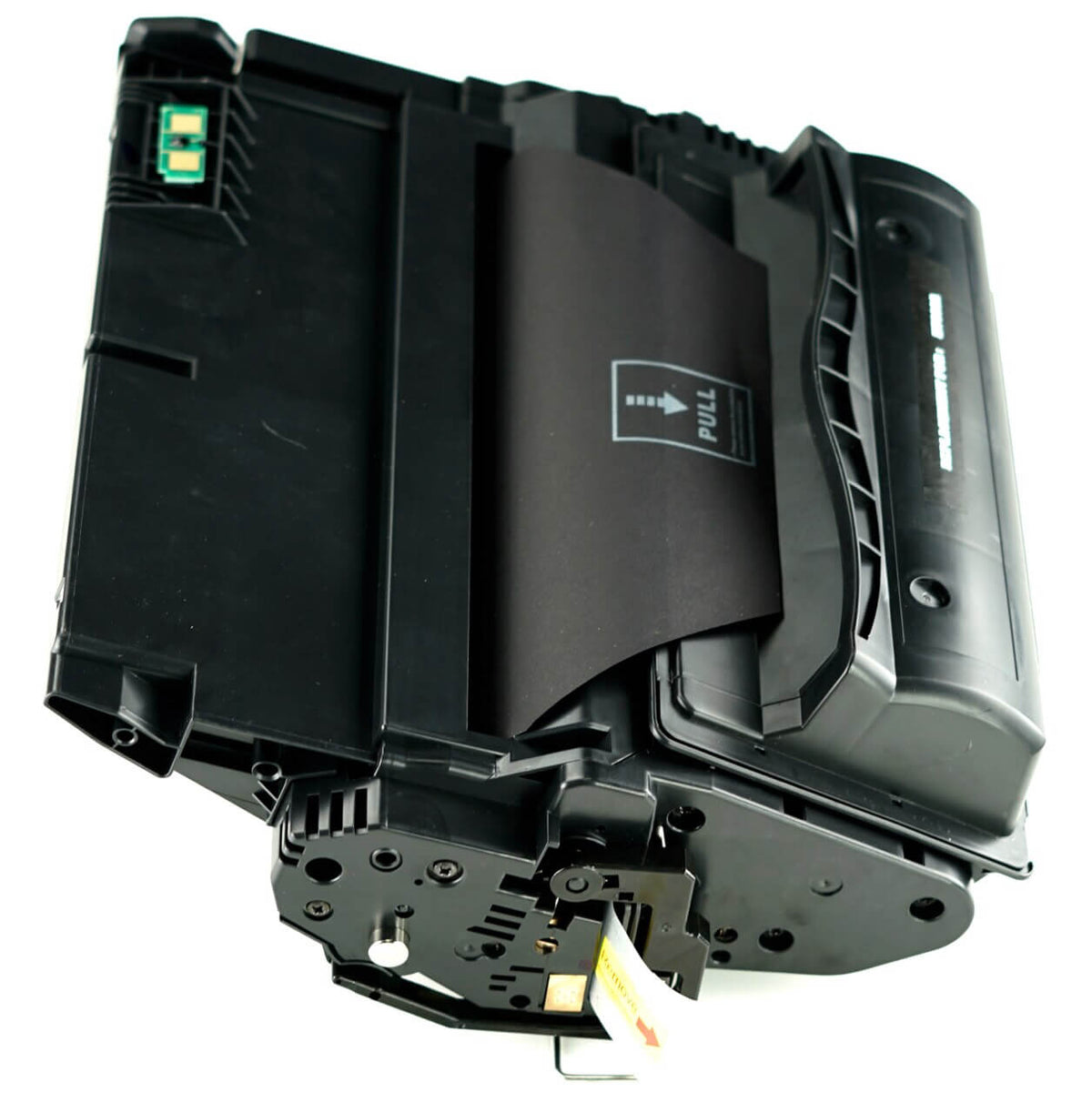 This is the second side view of the Hewlett Packard 38A replacement laserjet toner cartridge by NXT Premium toner