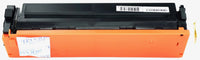 This is the back view of the Hewlett Packard 410A magenta replacement laserjet toner cartridge by NXT Premium toner