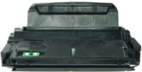 This is the back view of the Hewlett Packard 42X MICR replacement laserjet toner cartridge by NXT Premium toner