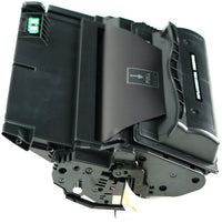 This is the left side view of the Hewlett Packard 45A black replacement laserjet toner cartridge by NXT Premium toner