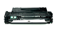 This is the back view of the Hewlett Packard 49X black replacement laserjet toner cartridge by NXT Premium toner
