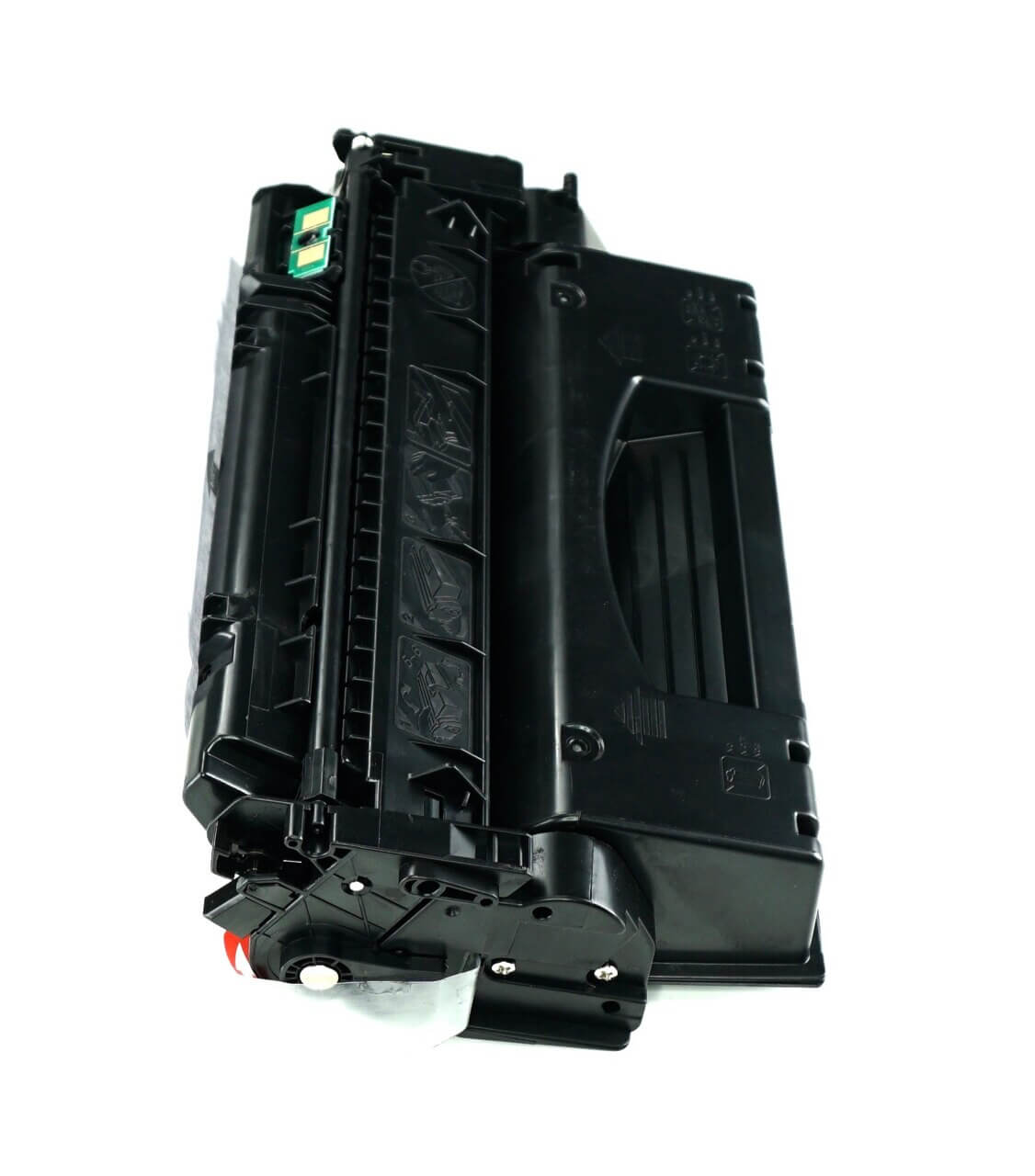 This is the second side view of the Hewlett Packard 49X black replacement laserjet toner cartridge by NXT Premium toner
