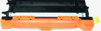 This is the front view of the Hewlett Packard 504A black replacement laserjet toner cartridge by NXT Premium toner