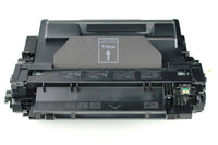 This is the back view of the HP 55A replacement laserjet toner cartridge by NXT Premium toner