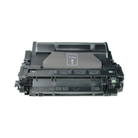 This is the back view of the HP 55X replacement laserjet toner cartridge by NXT Premium toner