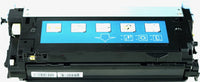 This is the back view of the Hewlett Packard 643A yellow replacement laserjet toner cartridge by NXT Premium toner