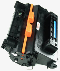 This is the right side view of the Hewlett Packard 64A MICR replacement laserjet toner cartridge by NXT Premium toner