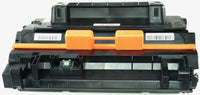 This is the back view of the Hewlett Packard 90A MICR replacement laserjet toner cartridge by NXT Premium toner
