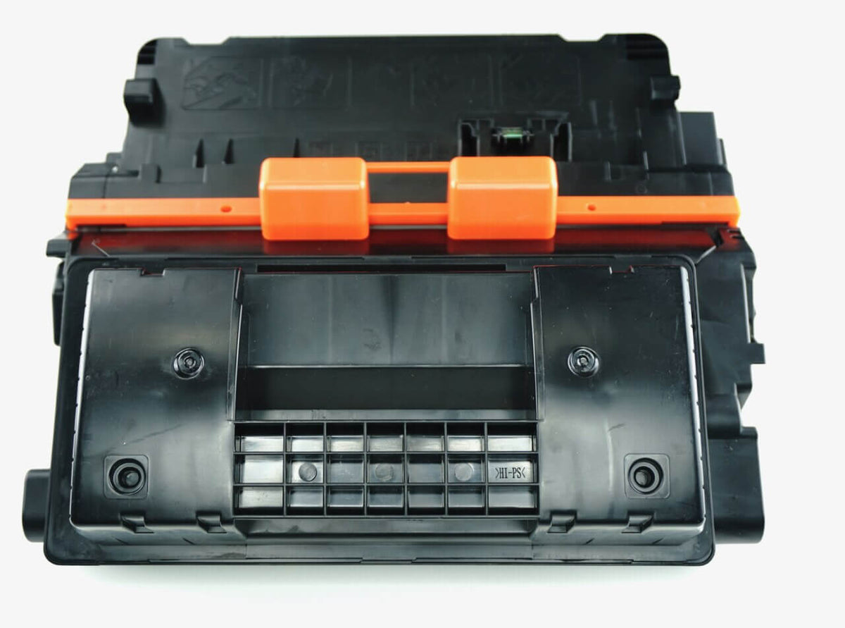 This is the front view of the HP 90X replacement laserjet toner cartridge by NXT Premium toner