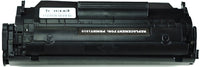 This is the back view of the HP 12A replacement laserjet toner cartridge by NXT Premium toner
