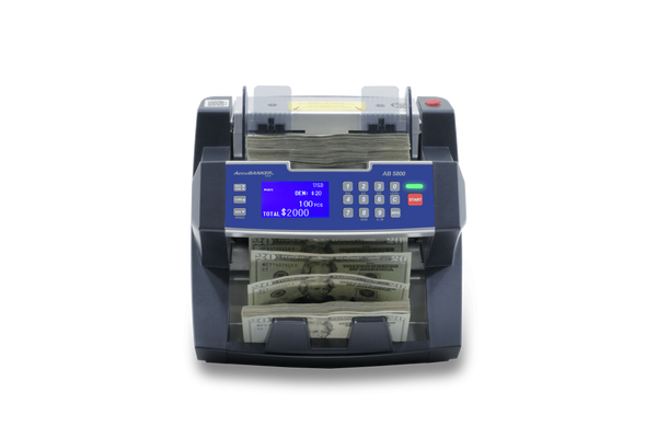 AccuBANKER AB5800 Bank Grade Batch Value Bill Counter