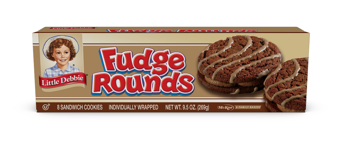 Includes 1 box of Little Debbie Fudge Rounds