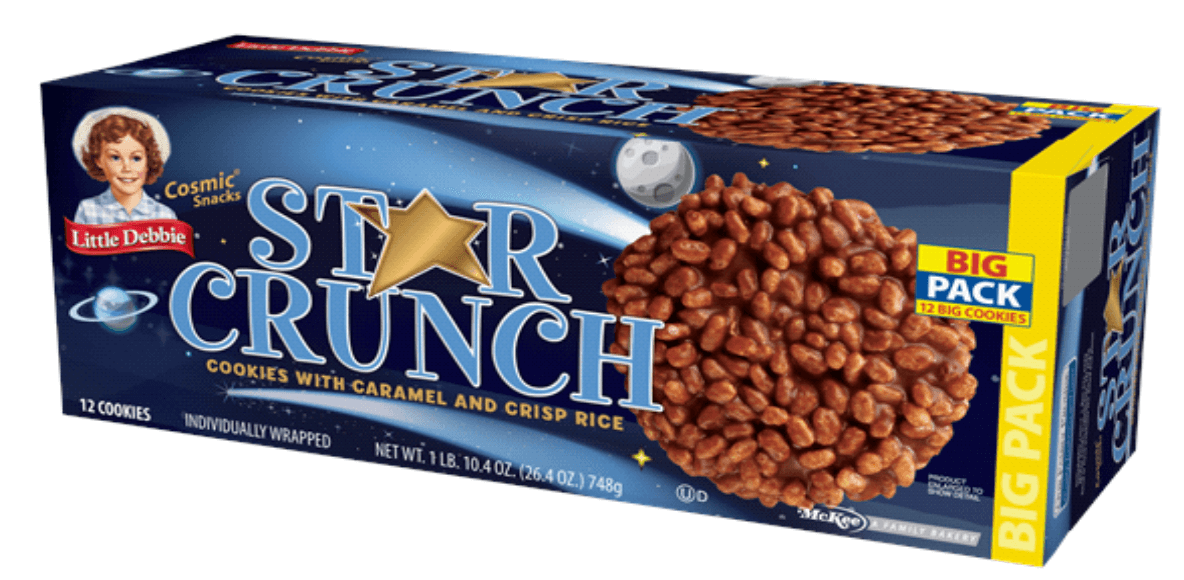 Little Debbie Star Crunch Big Pack (Left)