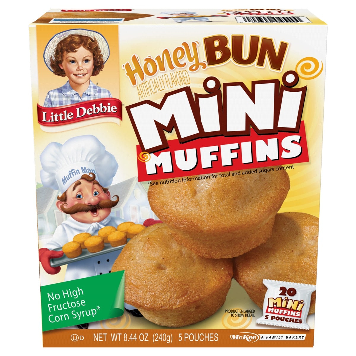Little Debbie Honey Bun Mini Muffins