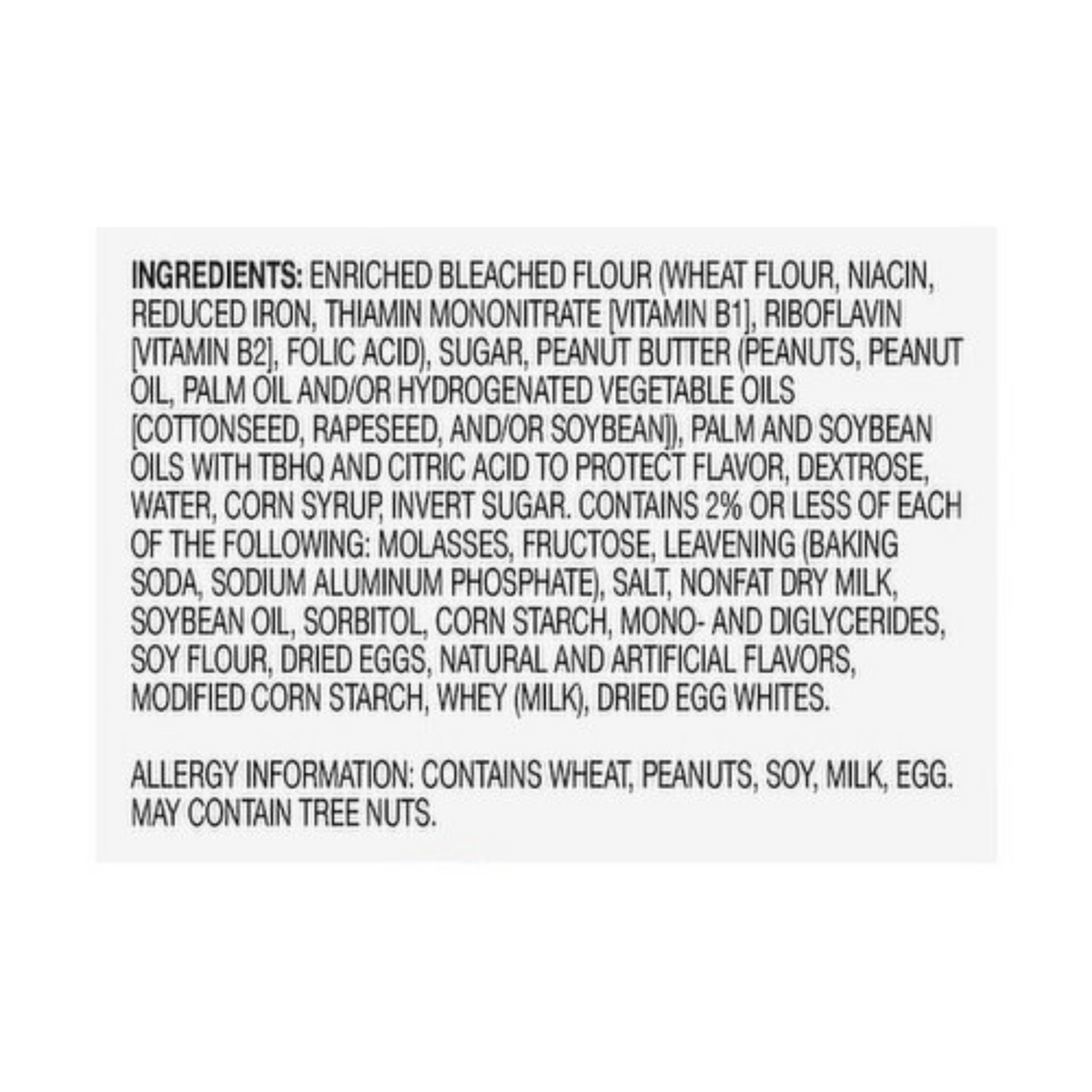 Little Debbie Peanut Butter Crème Pies Big Pack (Ingredients)