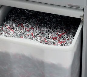 MBM DESTROYIT 2604 Strip Cut Shredder (Waste Bin)