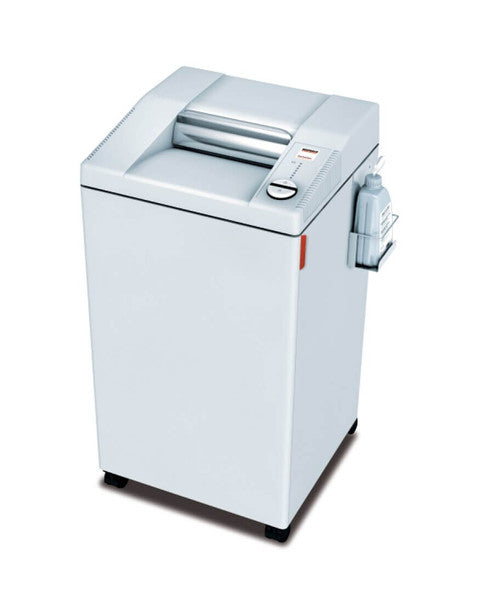 Front view of MBM Destroyit 2604 Cross Cut Shredder