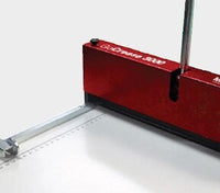 Side adjustment wheels for quick exchange of paper position.