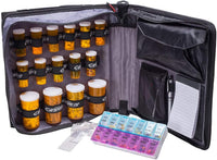 Med Manager Deluxe Medicine Organizer and Pill Case (MM300) (Inside)