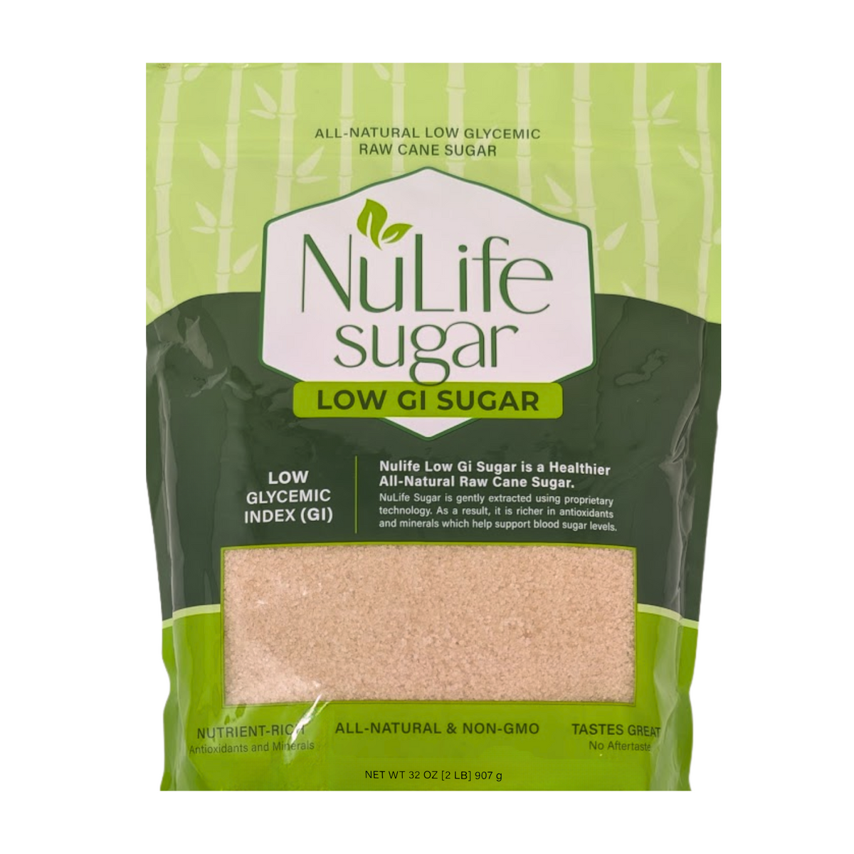 NuLife Low GI Sugar, 2 lb. Bag