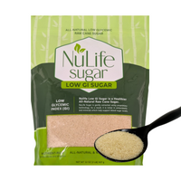 NuLife Low GI Sugar, 2 lb. Bag (With Spoon)
