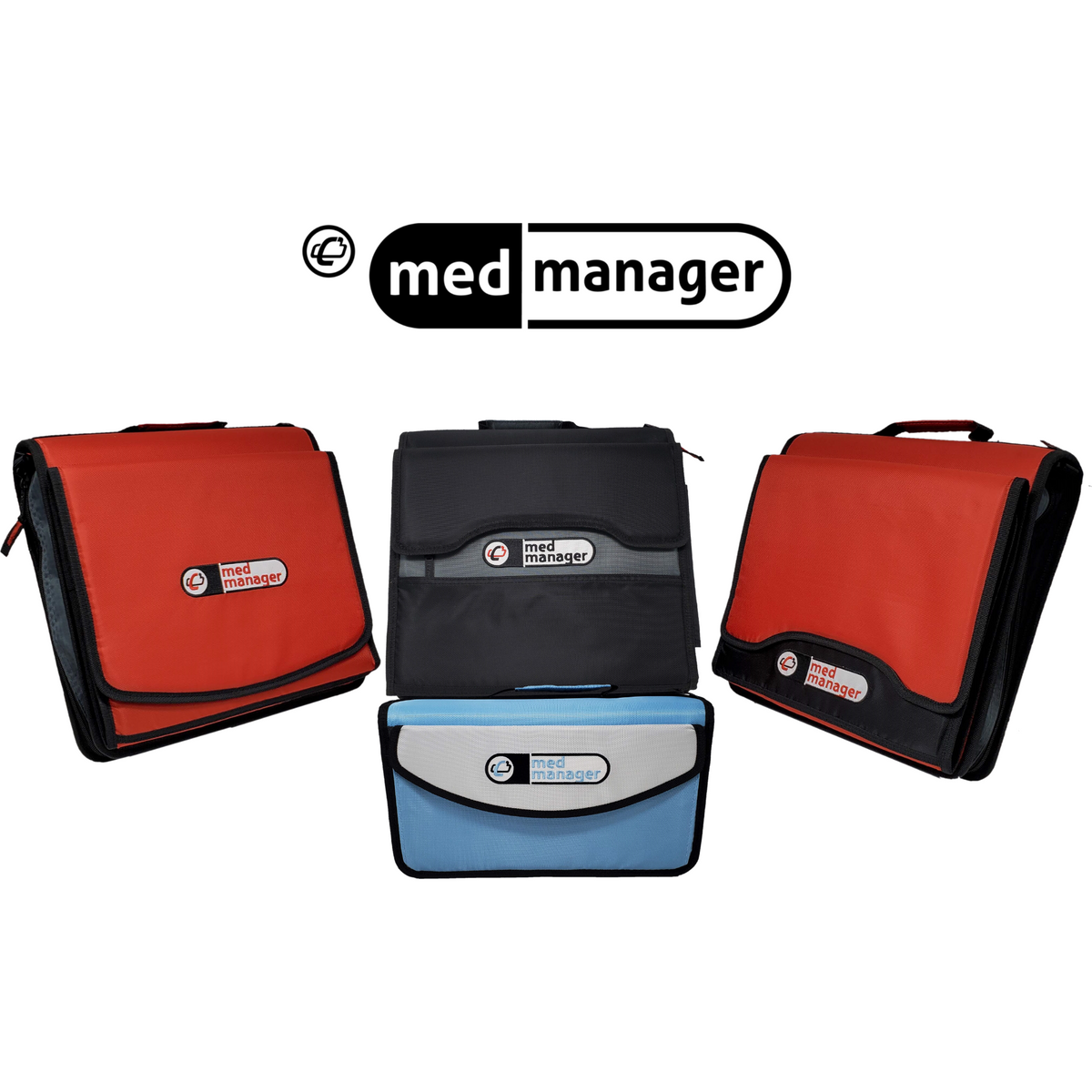Med Manager Deluxe Medicine Organizer and Pill Case (MM300) (Line-Up)