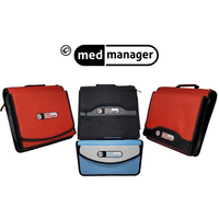 Med Manager Deluxe Medicine Organizer and Pill Case (MM300) (Line-Up)