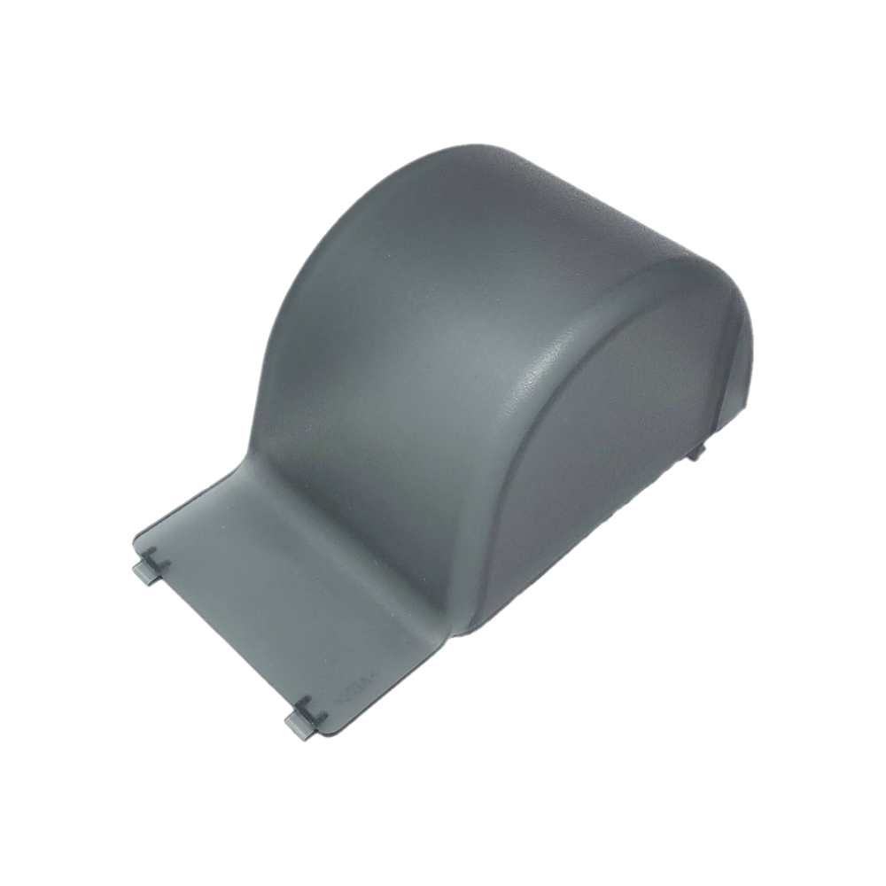 Monroe 8125 Printing Calculator Replacement Paper Printer Cover - Smoke Gray (EX8125PCS) (Front Left View)