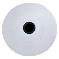 Monroe AR12225 2 1/4" x 150' Exclusive 20 Lb. Single-Ply Paper Rolls (12-Rolls) (AR12225) (Roll Side)